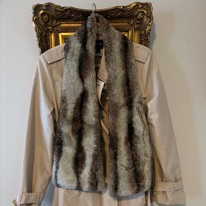 Faux Fur Reversible Scarf